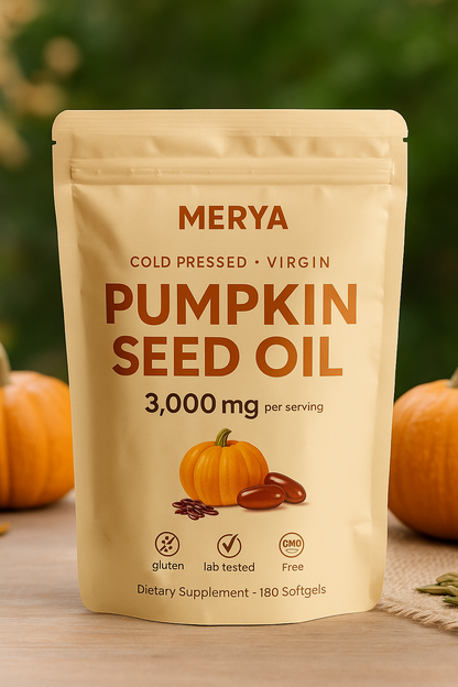 MERYA® Pumpkin Seed Oil Softgels